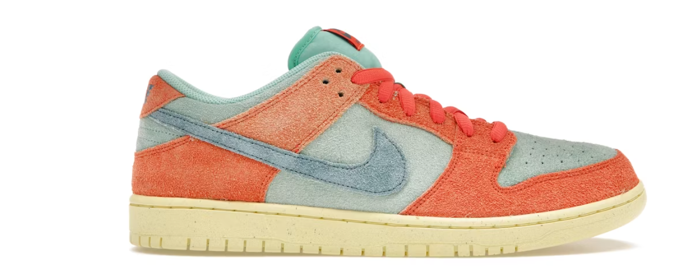 Nike SB DUNK Low PRO PRM Orange Emerald Rise