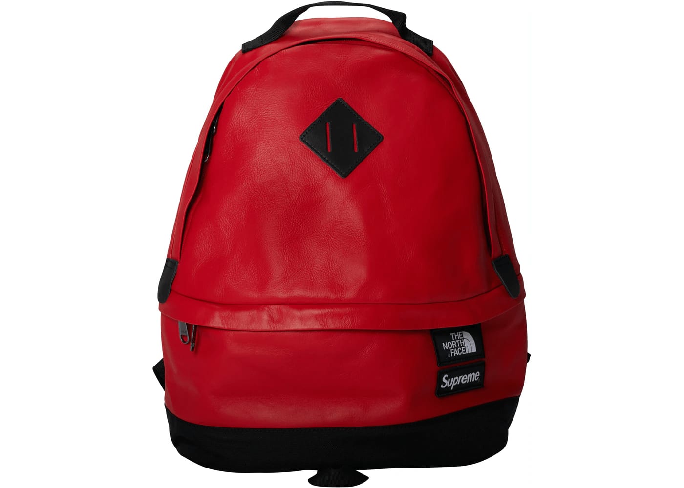 Supreme The North Face Leather Day Pack Red