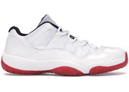 Jordan 11 Retro Low White Red