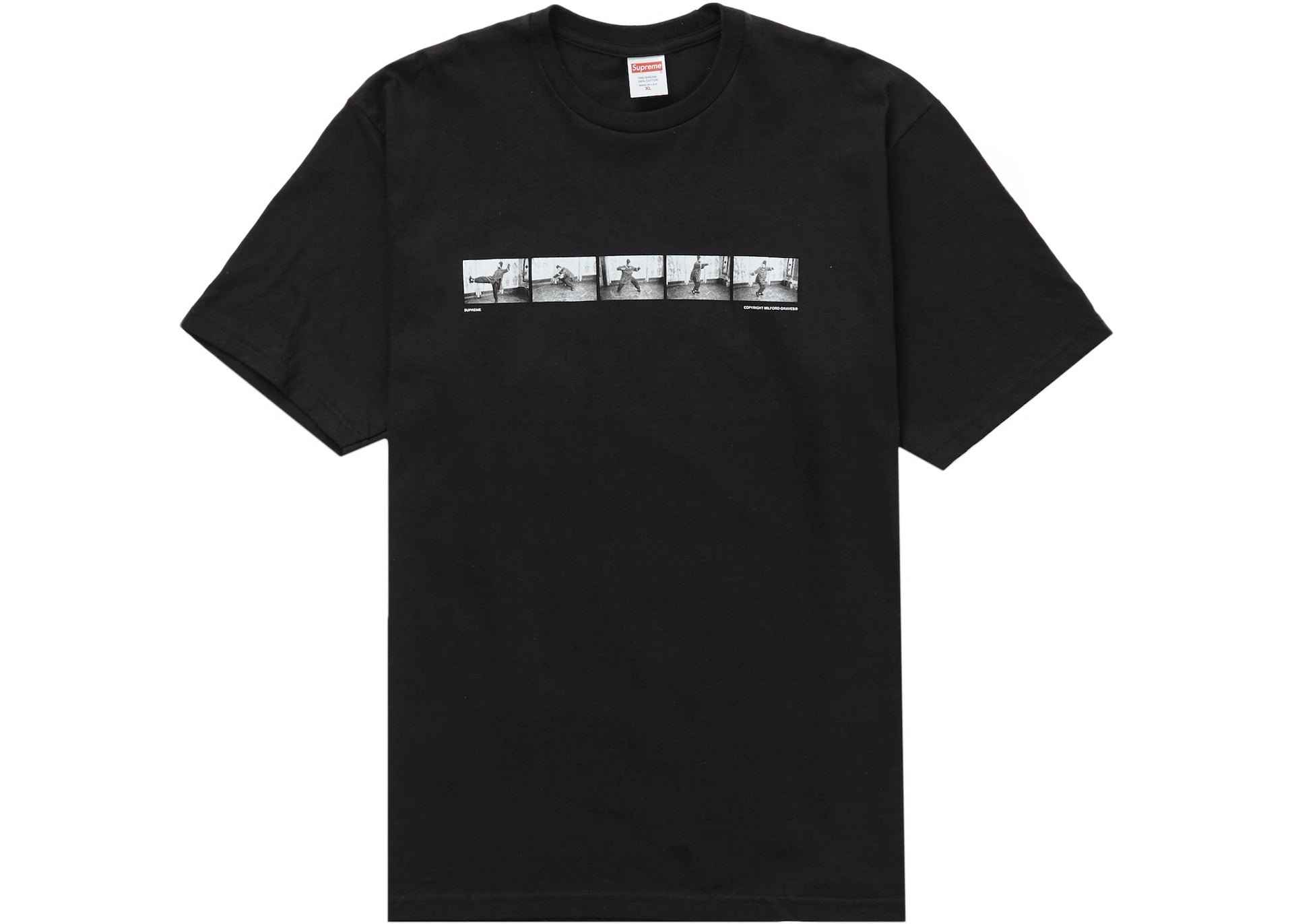 Supreme Milford Graves Tee Black – Laced Quality Garment Company, LLC