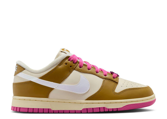 Wmns Dunk Low Just Do It - Bronzine Pink