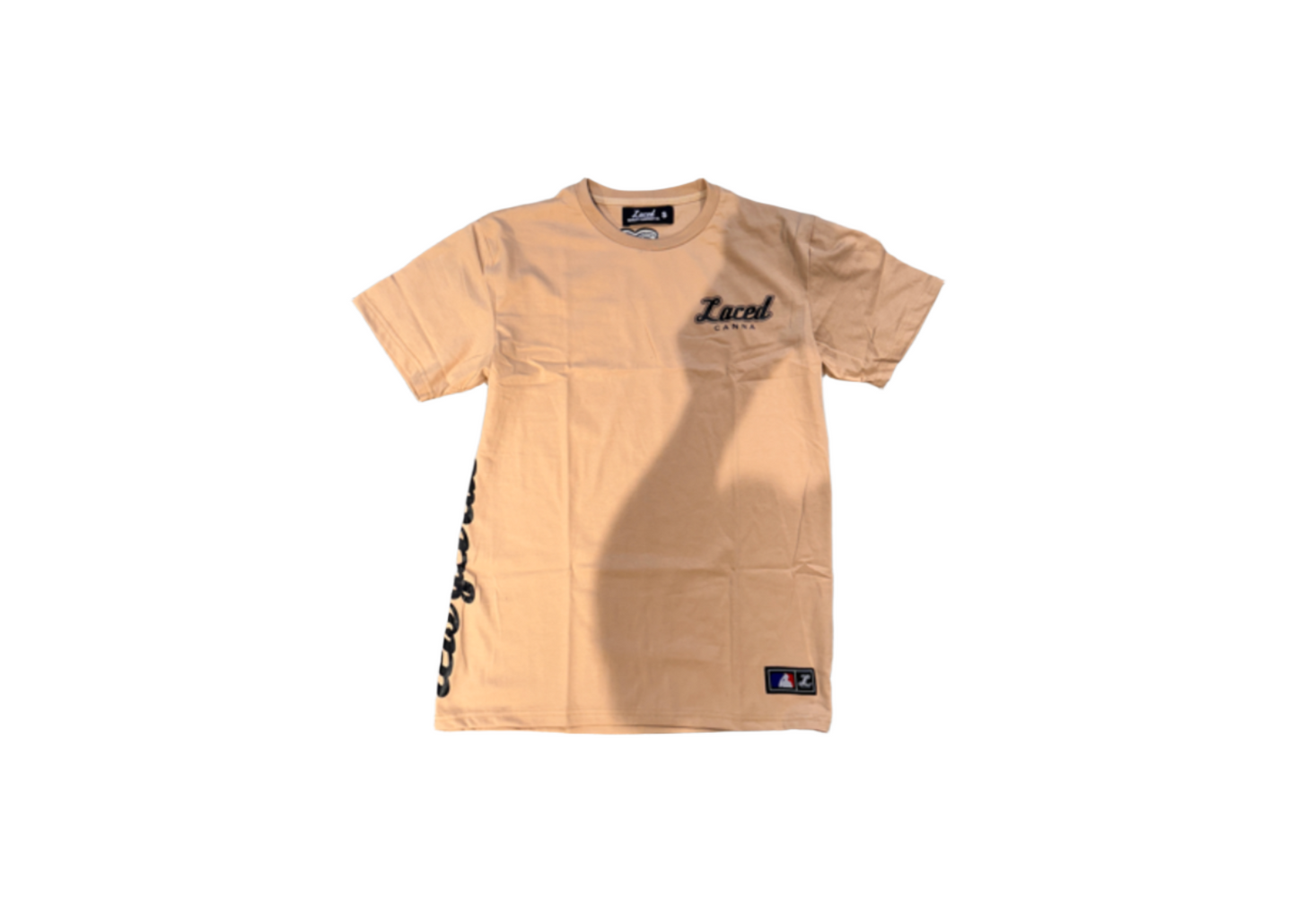 Laced Canna Big L Tee Tan