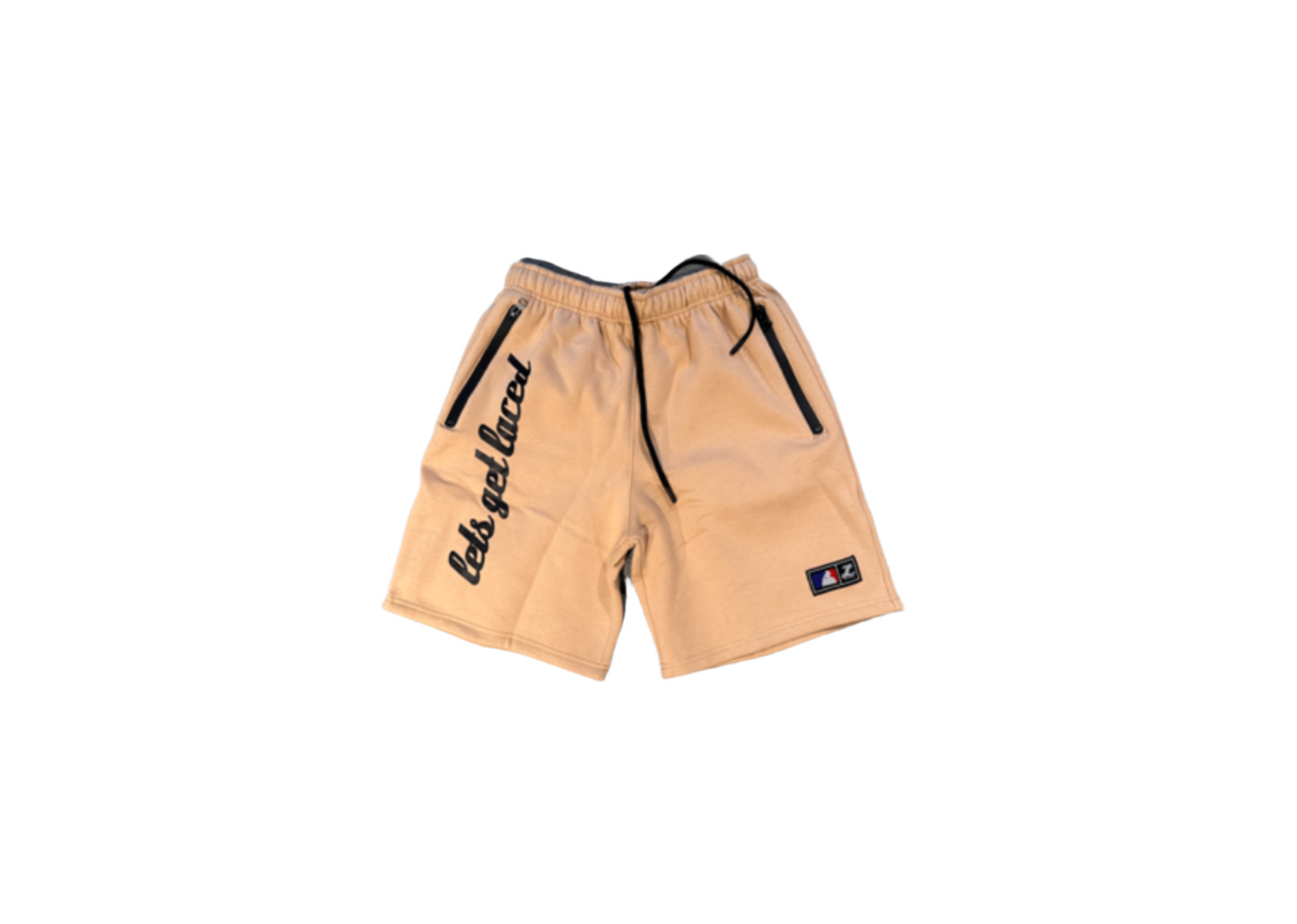 Laced Canna Big L Shorts Tan