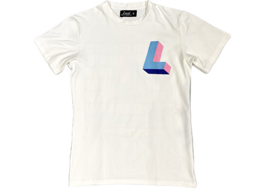 Laced Waves Tee White