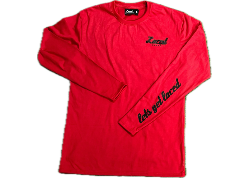 Laced Canna - Lets Get Laced Red Long Sleeve Shirt