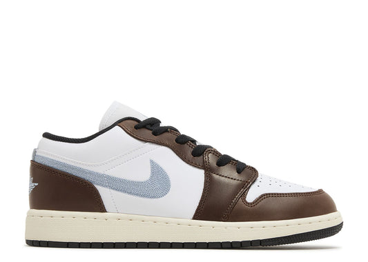 Air Jordan 1 Low SE GS Mocha Blue Grey