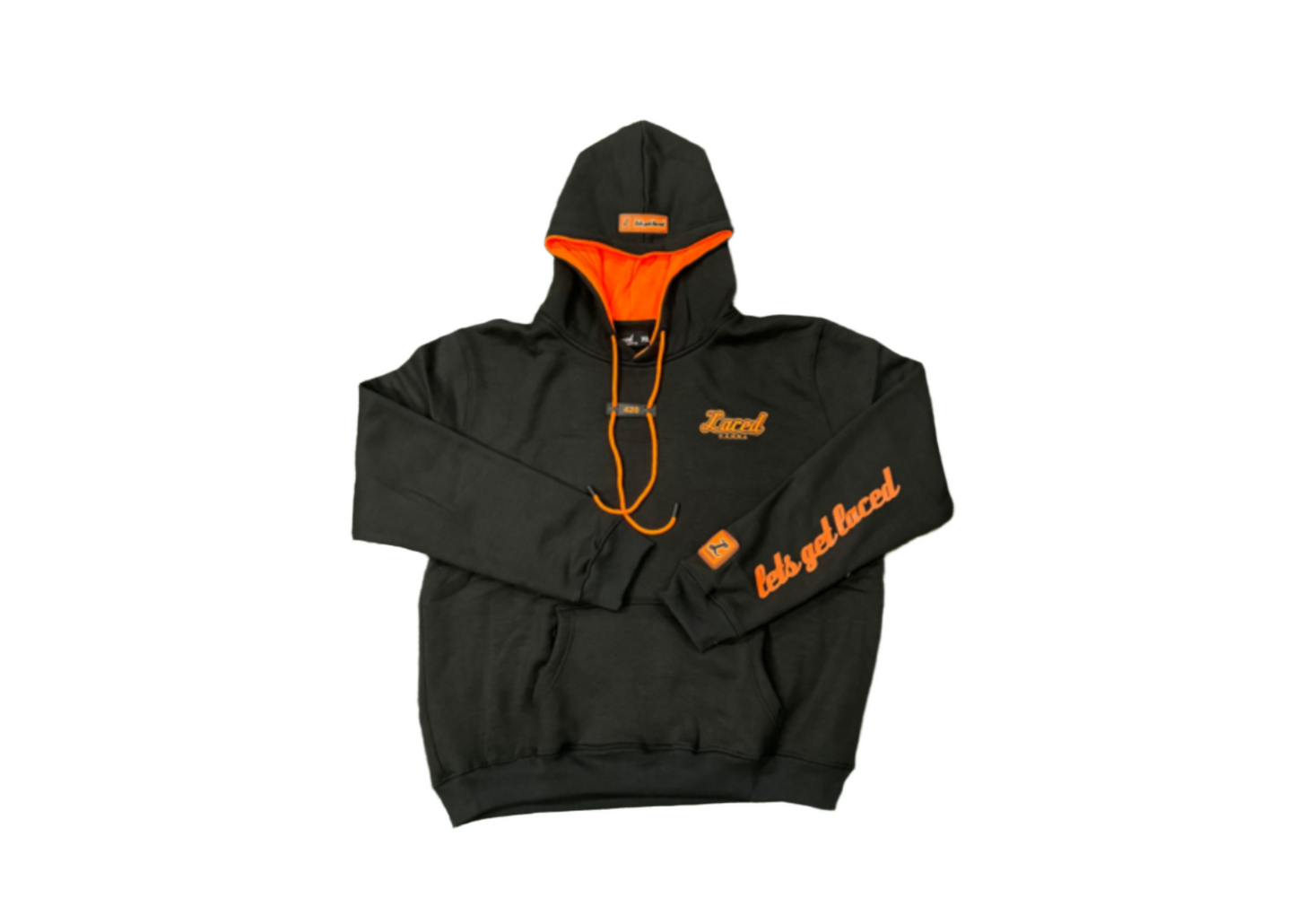 Laced Canna Orange Hoodie