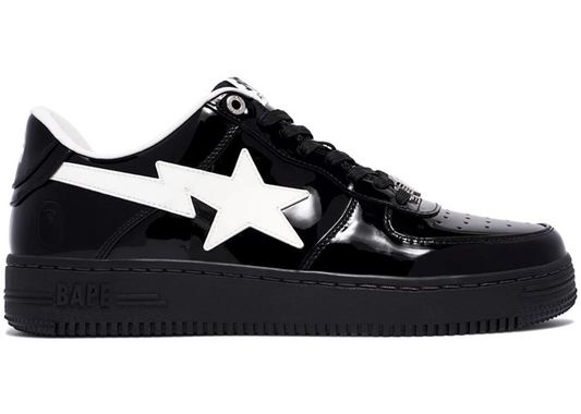 A BATHING APE BAPE STA 2 Black Patent