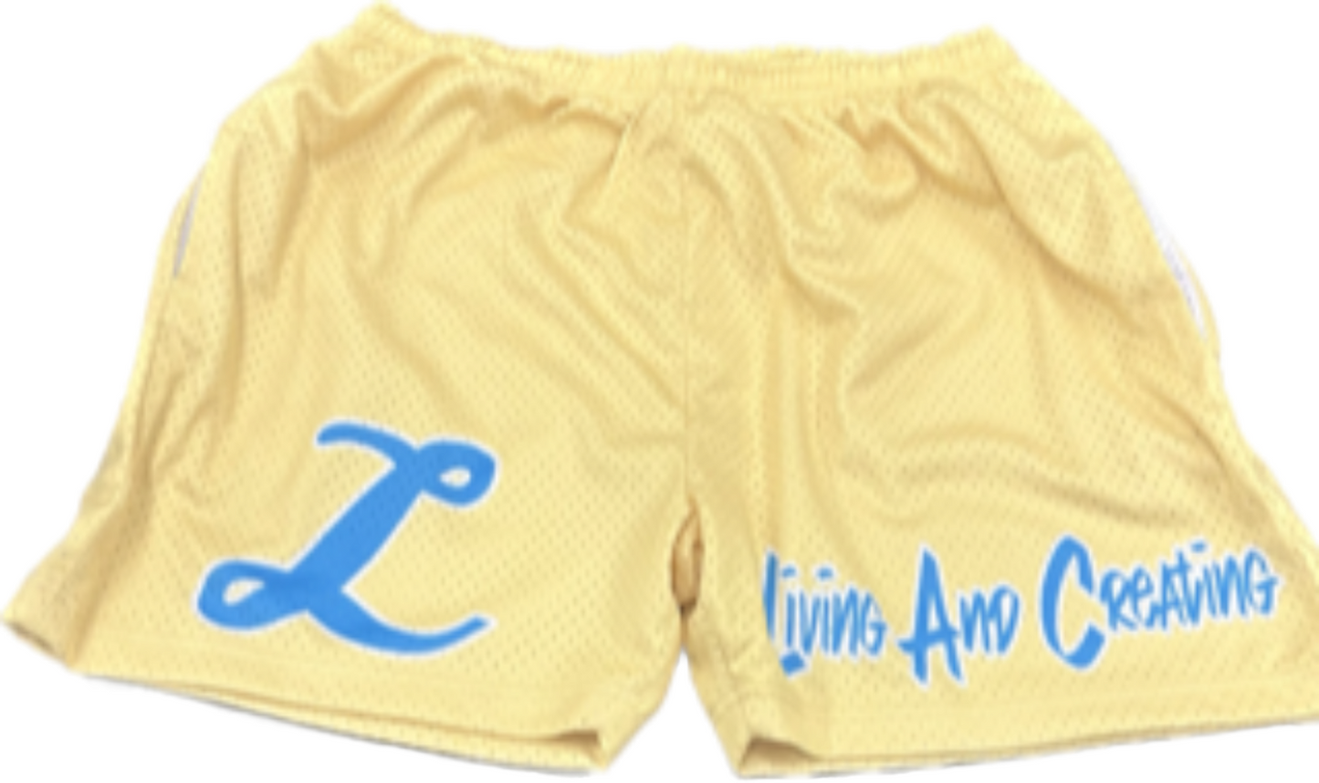 Laced 2022 LACED Shorts Yellow/Blue