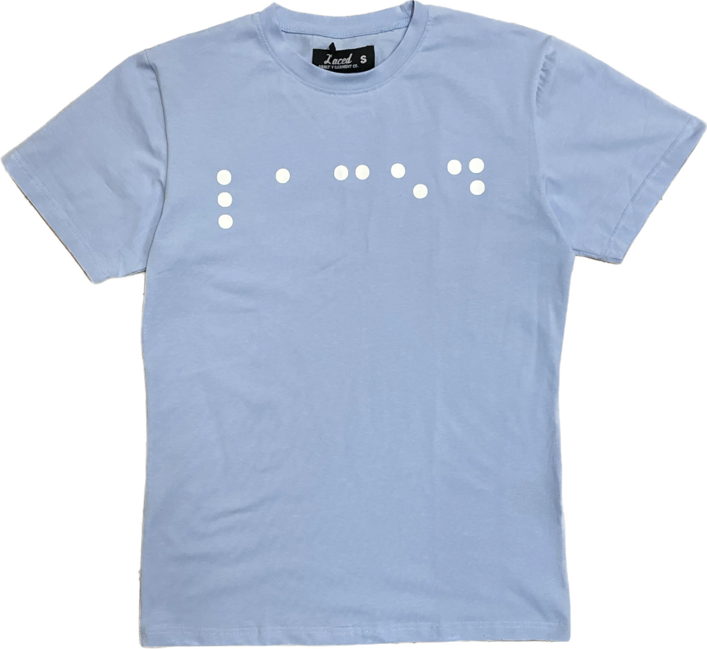 Laced braille 06 tee