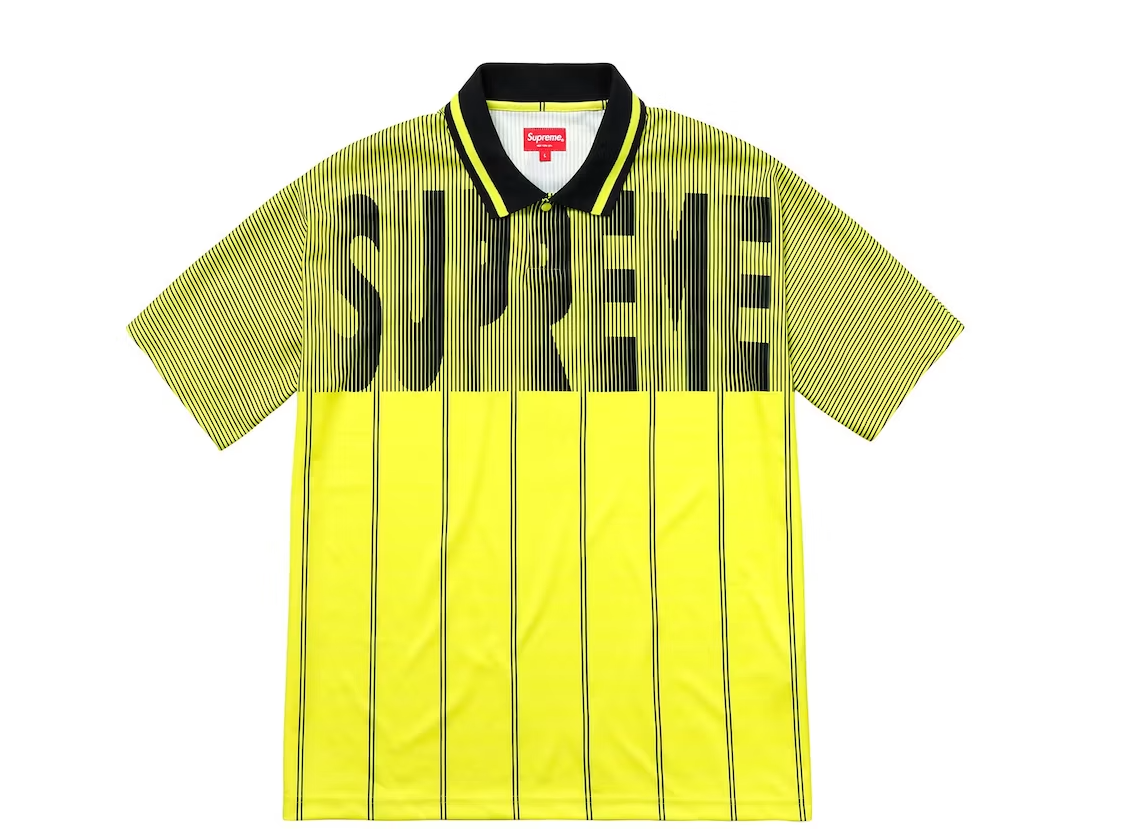 Supreme Soccer Polo Lime Green