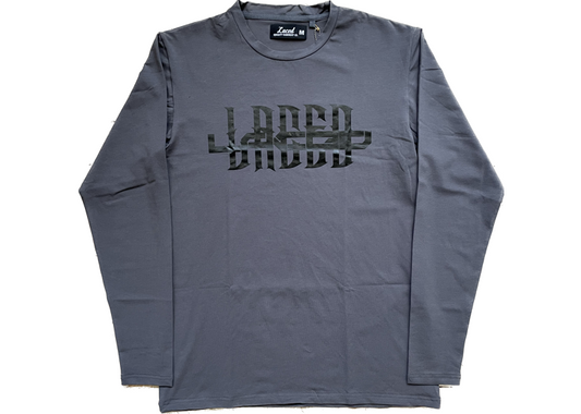 Laced Tribal L/S Dark Grey