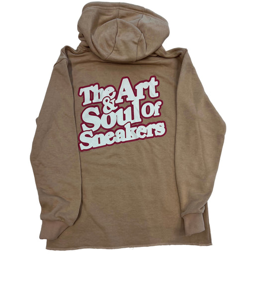 Laced Art and Soul Hoodie Salmon