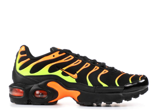 Air Max Plus GS Black Volt Total Orange