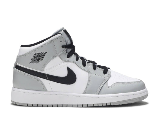 Air Jordan 1 Mid GS Light Smoke Grey