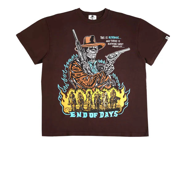 Warren Lotas Revenge Cowboy Alt Brown T-Shirt