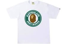 BAPE Colors Busy Works Tee White