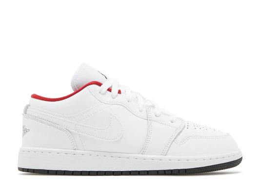 Air Jordan 1 Low GS White Gym Red