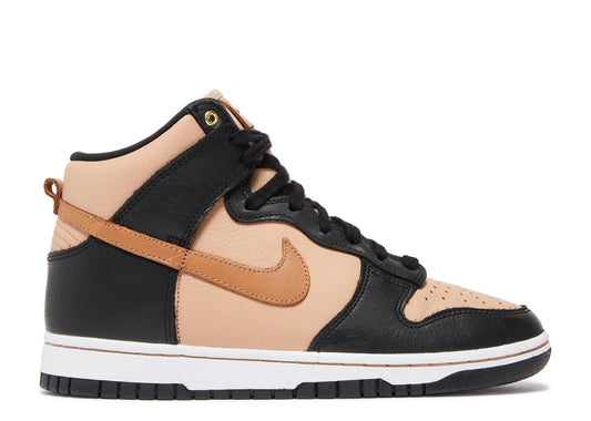 Wmns Dunk High LXX Black Flax