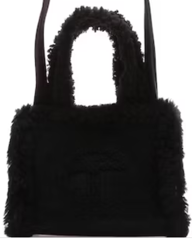 Telfar Ugg Shopping Bag Black Small