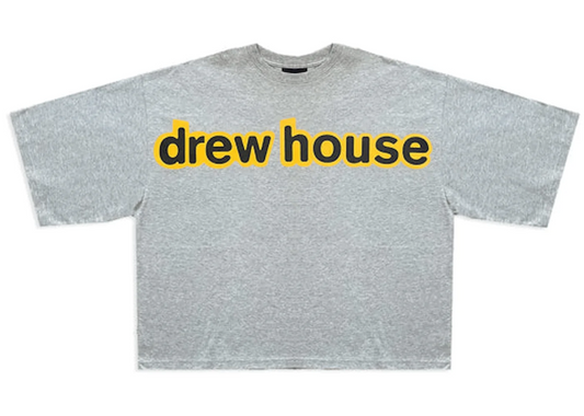 Drew House Boxy T-Shirt Heather Grey