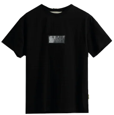Kith Advisory Board Crystals Holographic Classic Logo Tee Anthracite Black