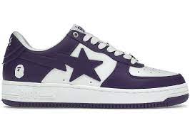 A Bathing Ape Bape Sta White Purple (2022)