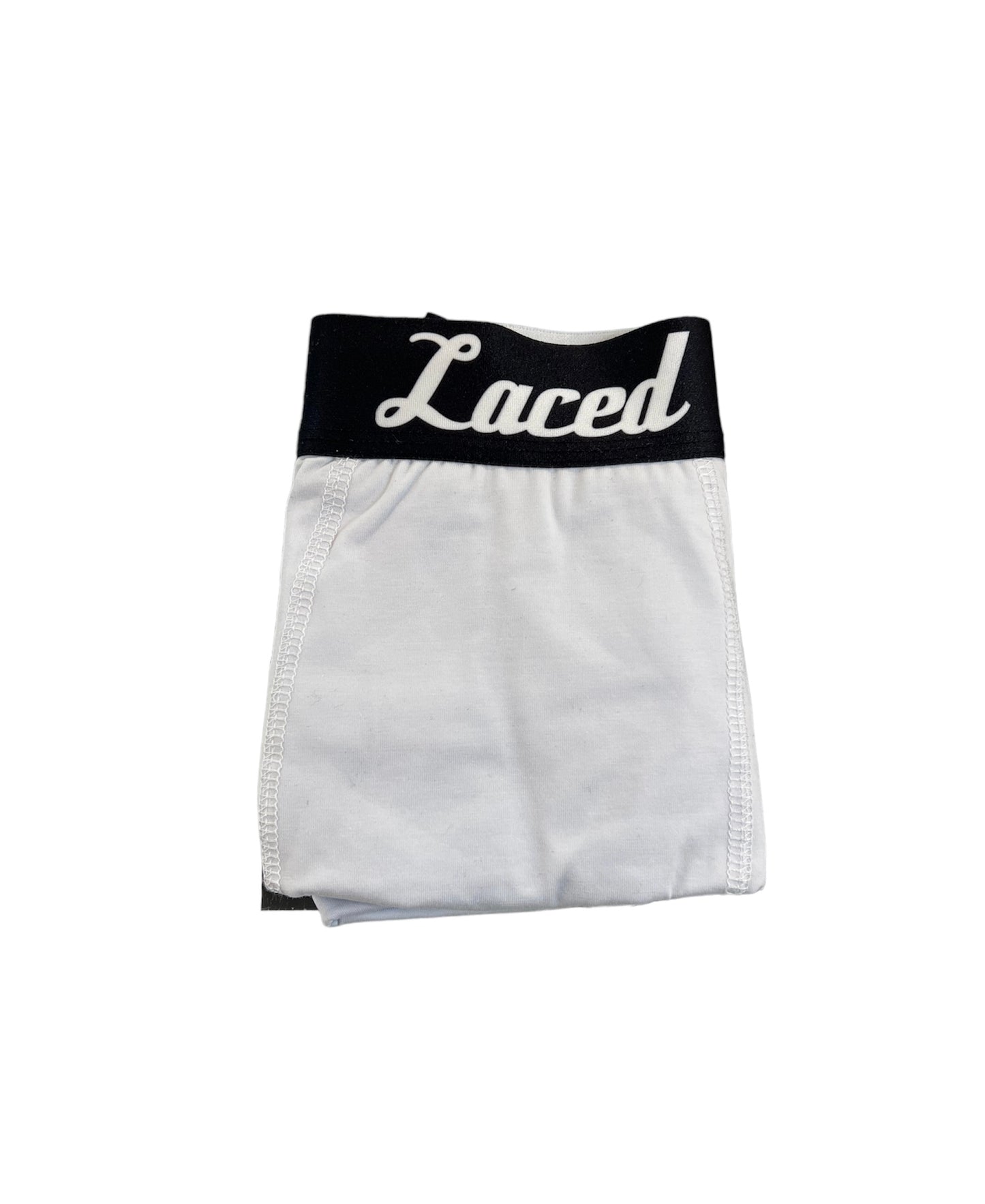 Laced Boxers White