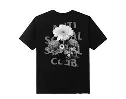 assc ghost of you and me tee black