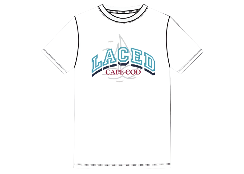 LACED Cape Cod white t-shirt