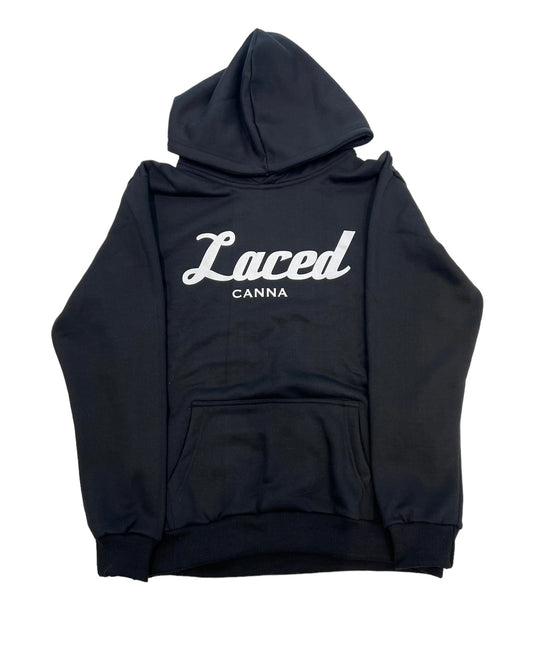 LACED 2023 Canna Hoodie Black