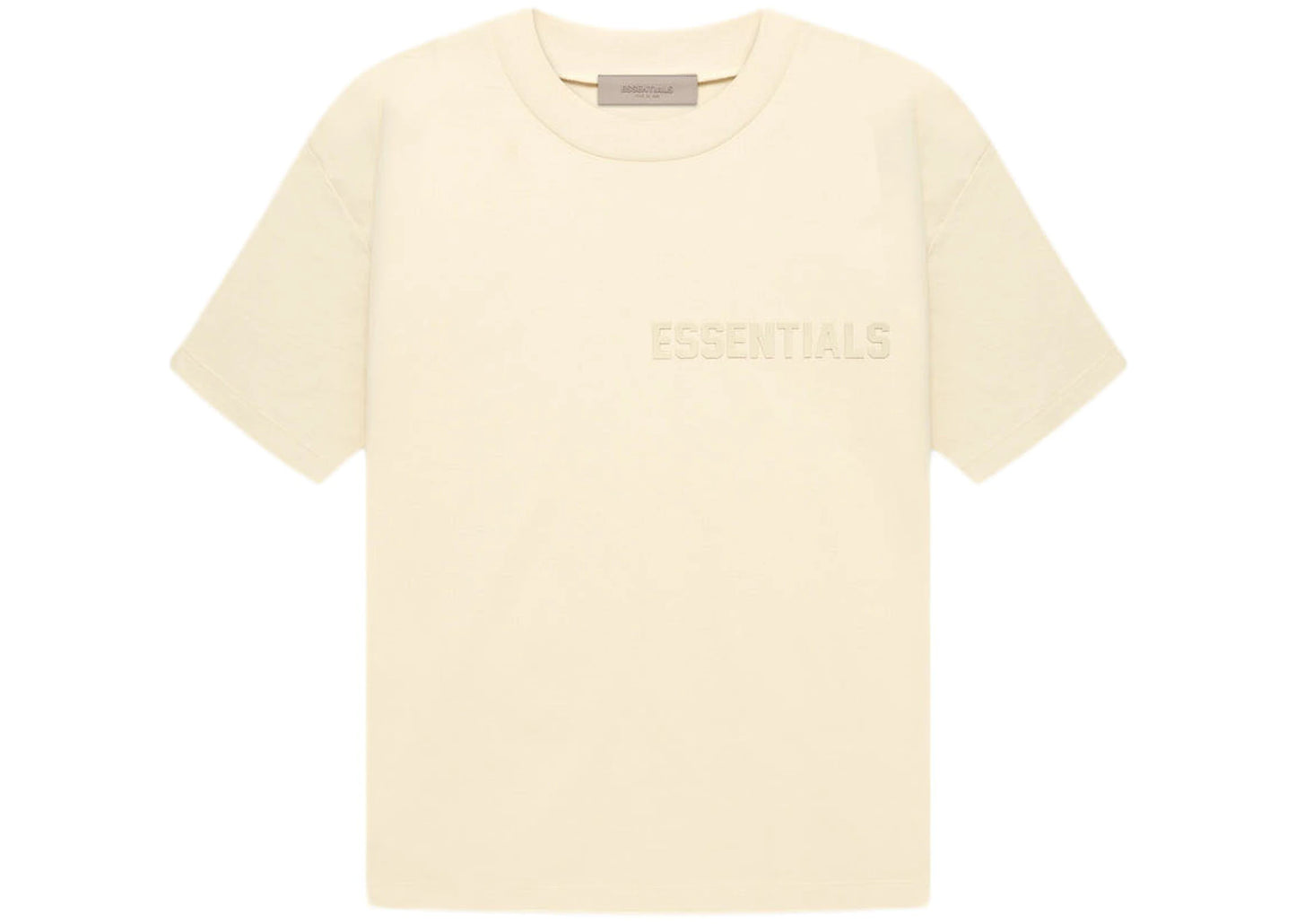 Fear of God Essentials T-shirt Egg Shell – Laced Quality Garment ...