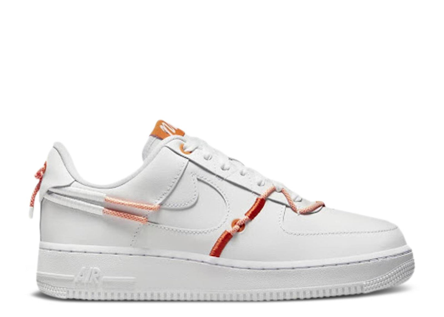 Wmns Air Force 1 07 LX White Safety Orange