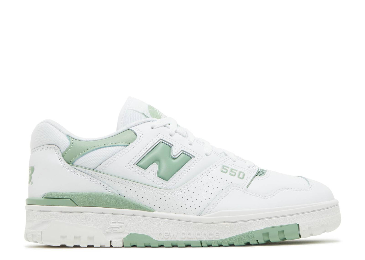 550 White Mint Green