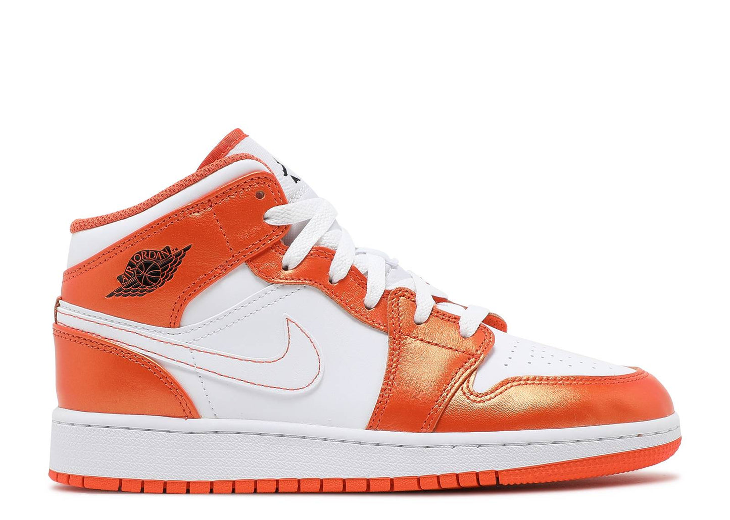 Air Jordan 1 Mid SE GS Electro Orange