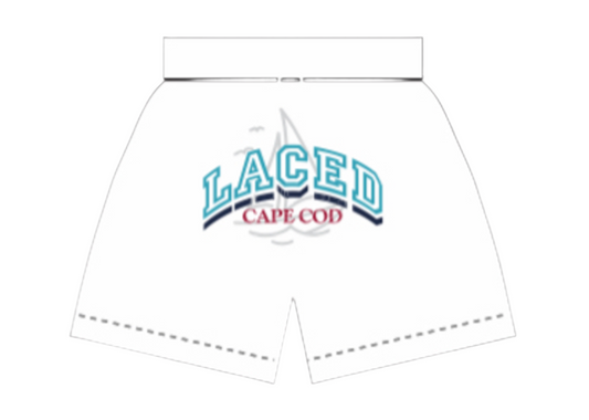 Laced Cape Cod Shorts White