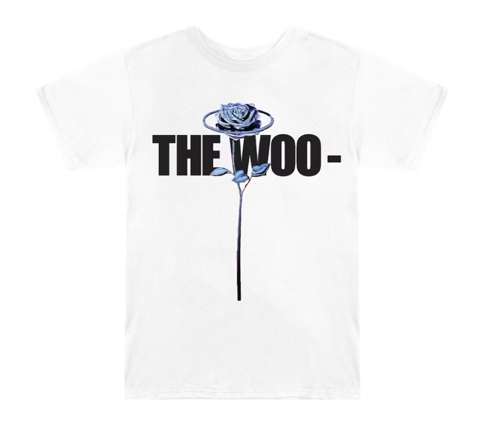 Pop Smoke x Vlone The Woo T-shirt white