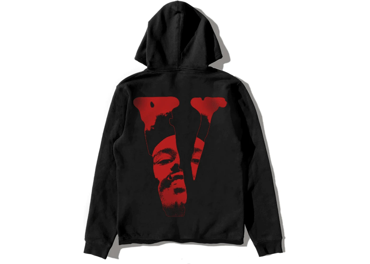 The Weeknd x Vlone After Hours Blood Drip Pullover Hoodie Black
