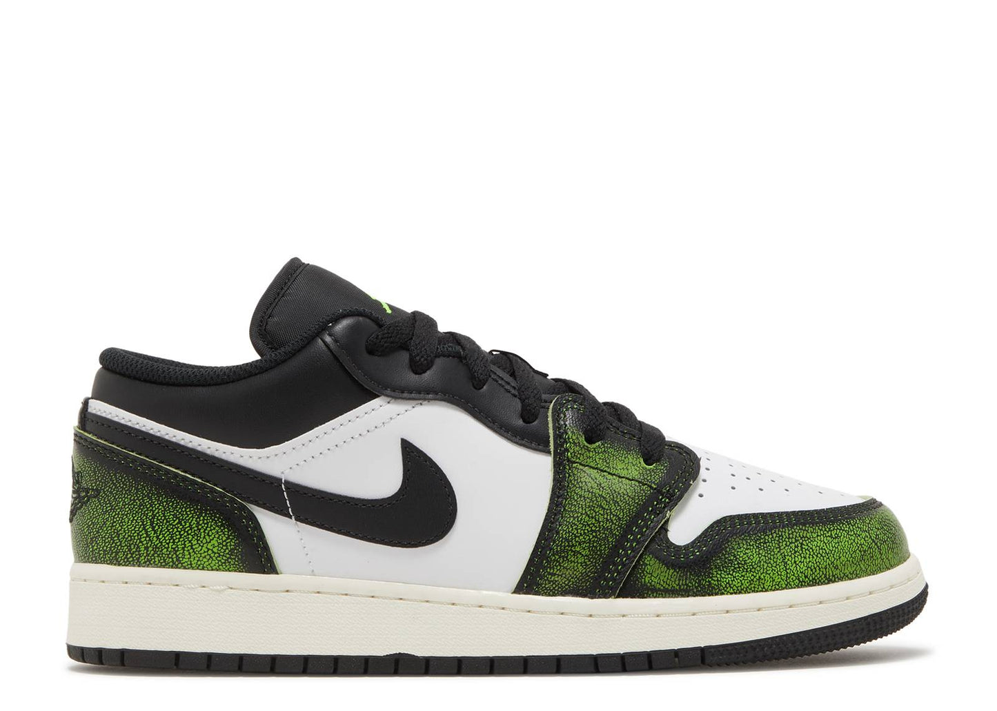 Air Jordan 1 Low SE GS Wear-Away - Electric Green