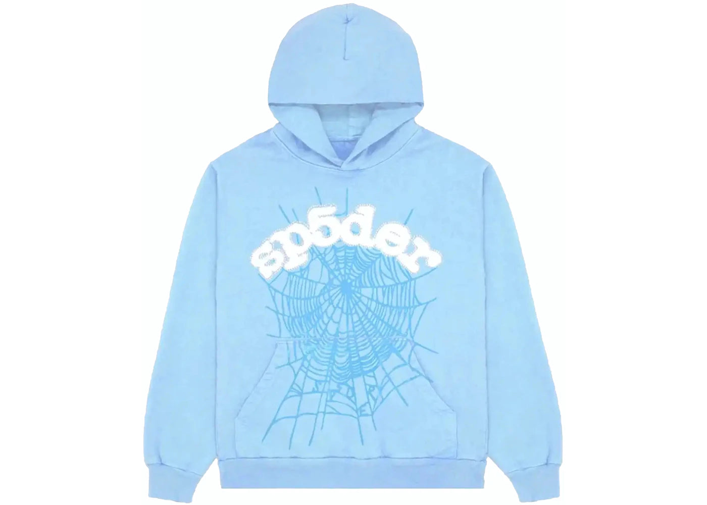 Sp5der Sky blue Hoodie – Laced Quality Garment Company, LLC