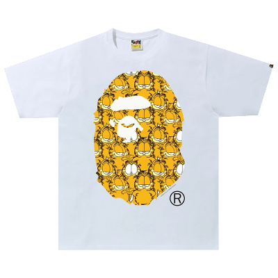 BAPE x Garfield Big Ape T-shirt White