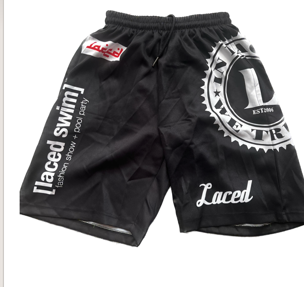 Laced Swim/Boxing shorts black