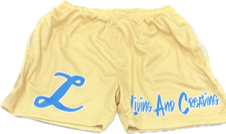 Laced 2022 LACED Shorts Yellow/Blue