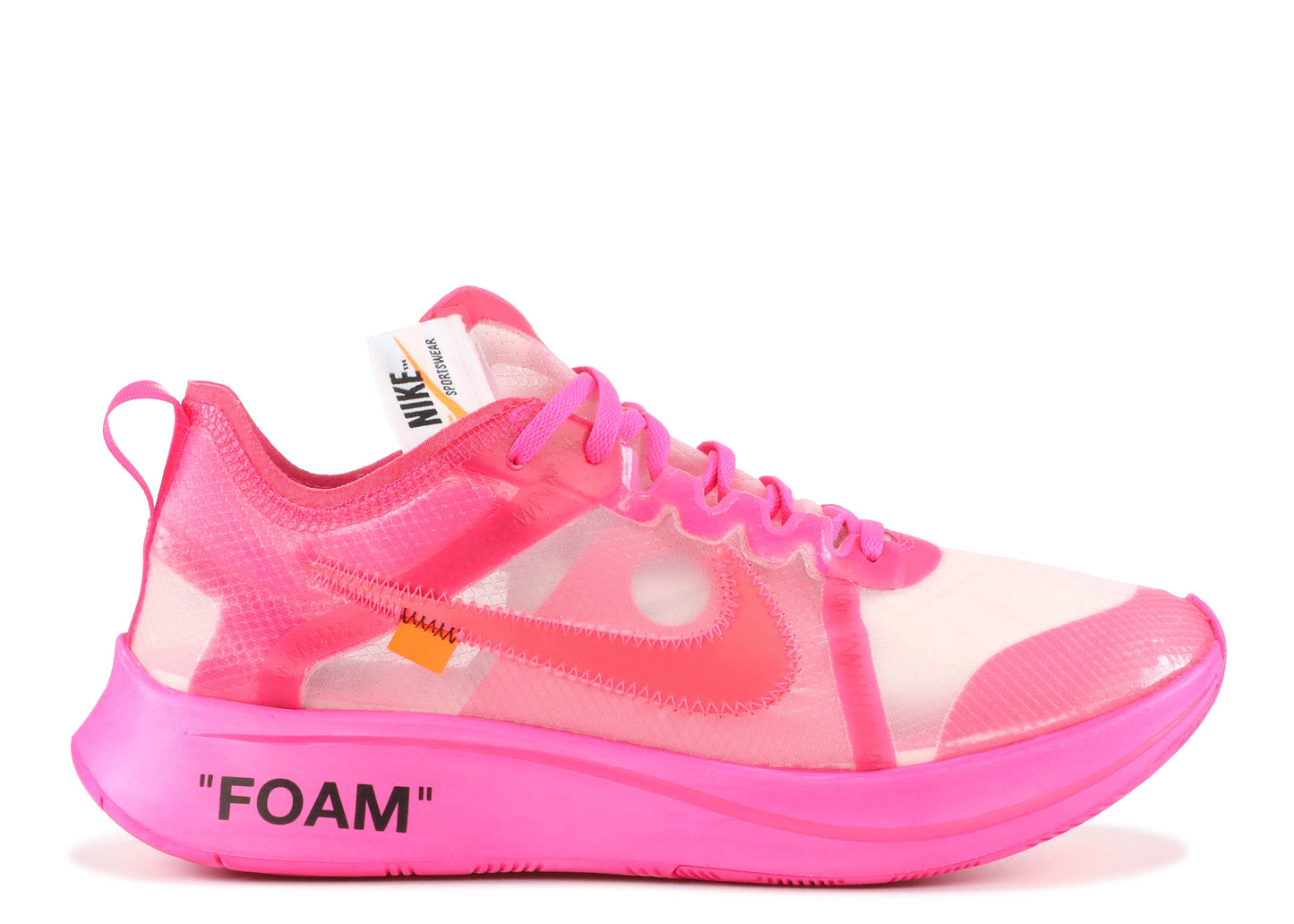 Off-White x Zoom Fly SP Tulip Pink