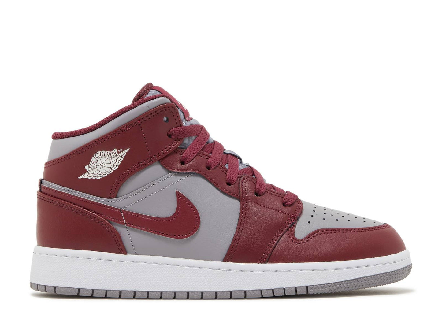 Air Jordan 1 Mid GS Cherrywood Red