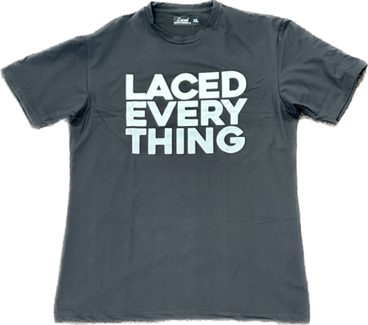 Laced LET TEE Black