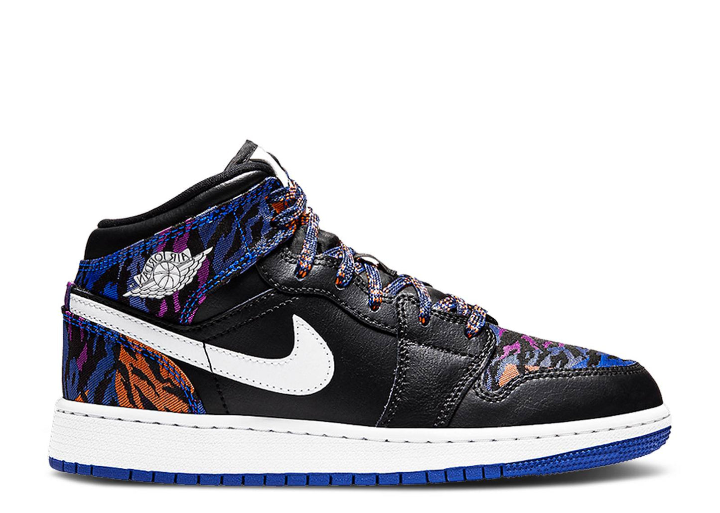 Air Jordan 1 Mid GS Tiger Print