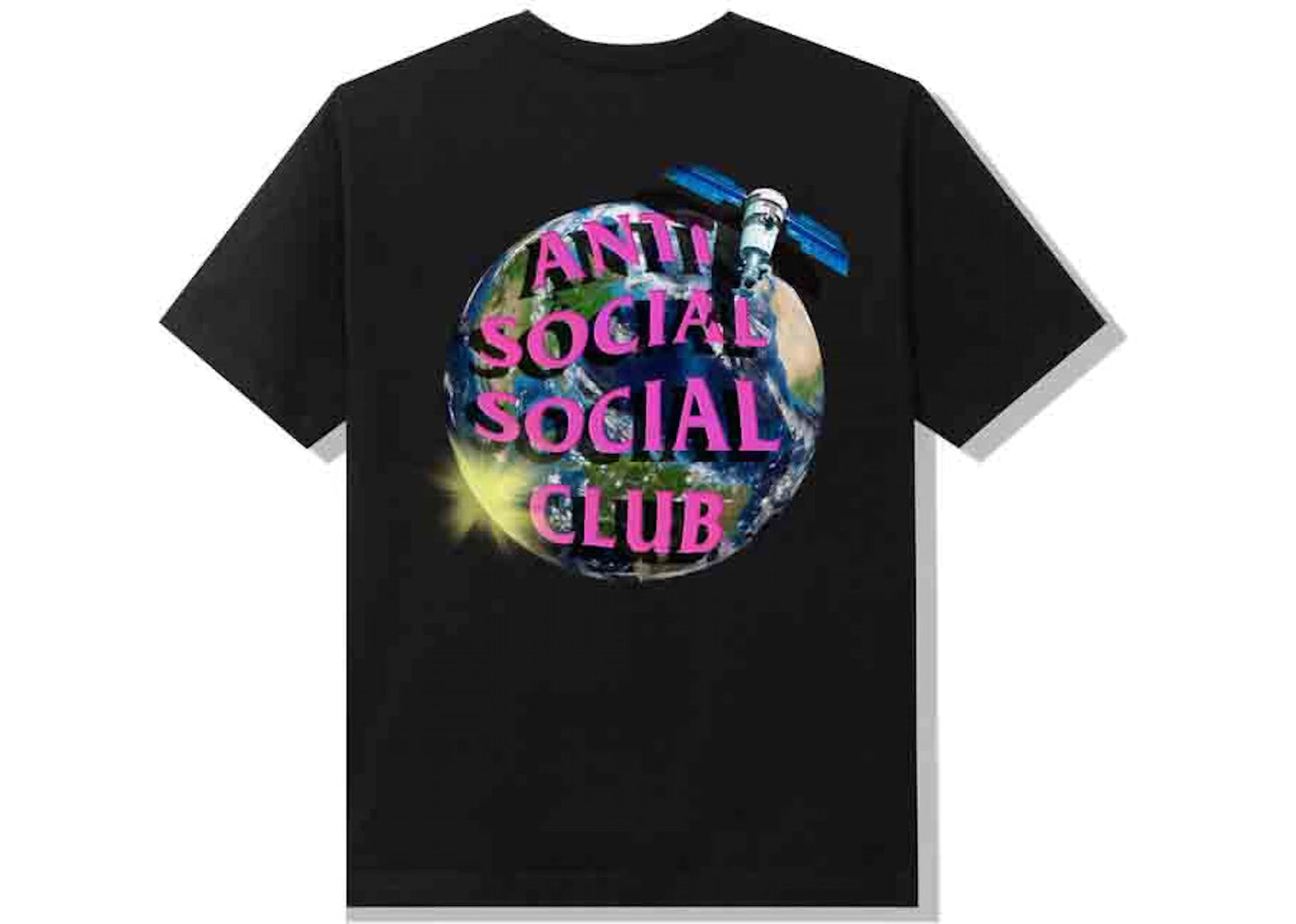 Anti Social Social Club Worldwide Tee Black
