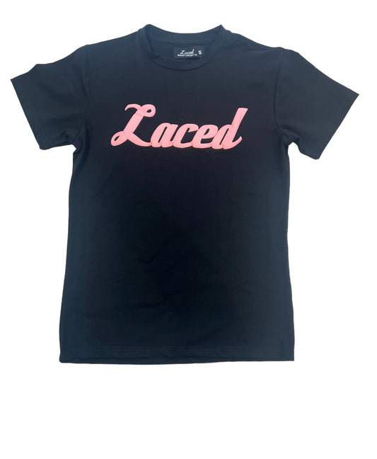 LACED 2023 OG Script Tee Pink